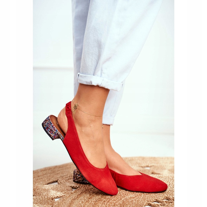 Décolleté senza lacci in pelle da donna Maciejka Miami Red 04482-08 rosso 2