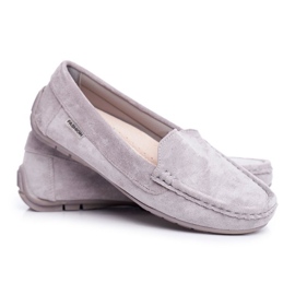 EVE Mocassini Donna Grigi Camoscio Morreno grigio 1