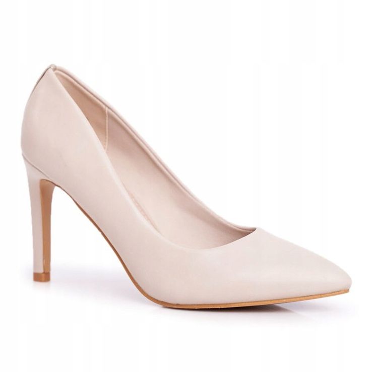 Vinceza Classici tacchi alti da donna Beige Marinne 1