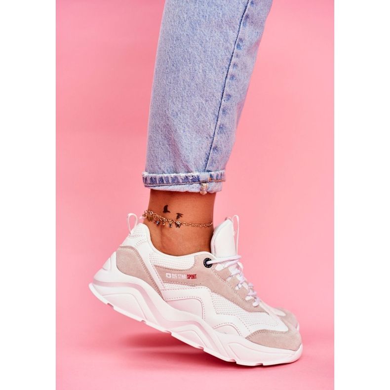 Scarpe Sportive da Donna Sneakers Big Star Bianche FF274958 bianca 1