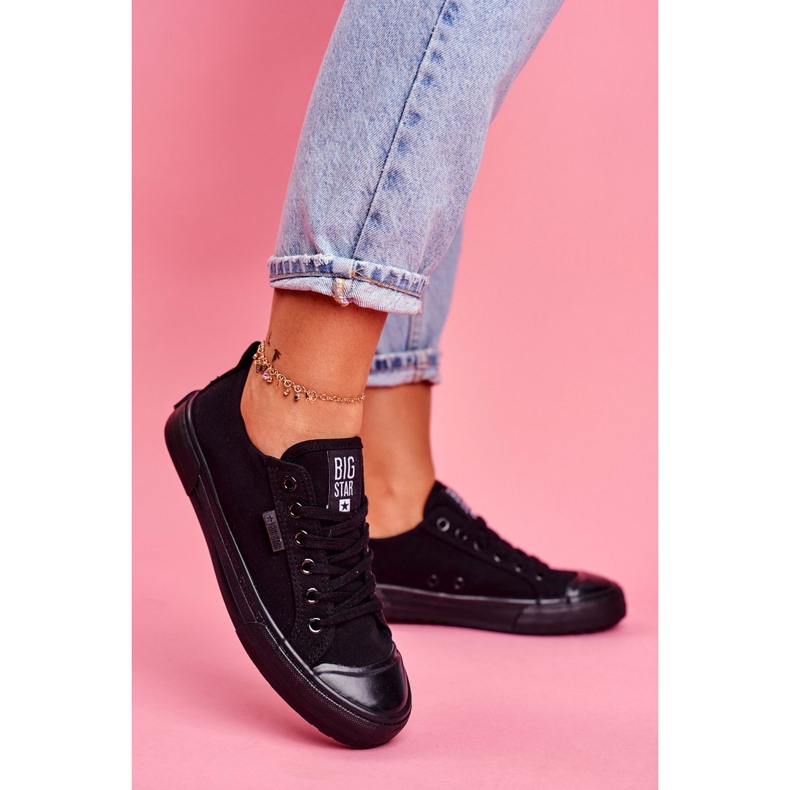 Sneakers Donna Big Star Nere FF274A080 nero 1