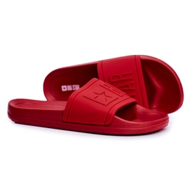 Pantofole Uomo Big Star Gomma Rossa DD174689 rosso 1