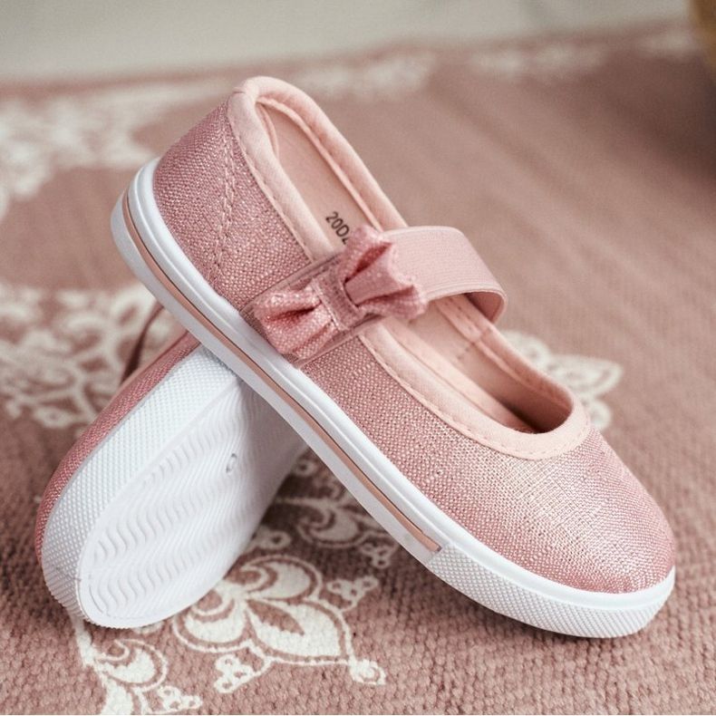 EVE Sneakers bambina rosa Bianka ballerine 1
