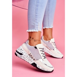 Scarpe sportive da donna con suola spessa bianca Nokian multicolore 1