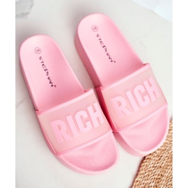 SEA Pantofole da donna sulla piattaforma Pink Rich rosa 1