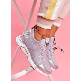 SEA Scarpe sportive da donna con cerniera e guardolo in terfin grigio 1