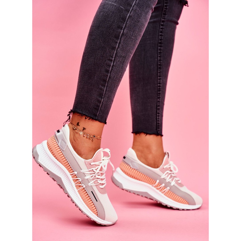BUGO Scarpe Sneakers Sportive da Donna Pamela bianca 2