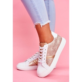 Scarpe Sportive da Donna Elegant White Poppy bianco 1