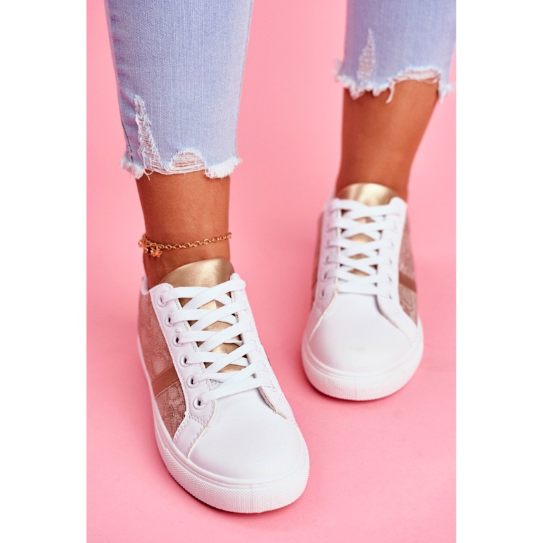 Scarpe Sportive da Donna Elegant White Poppy bianco 2
