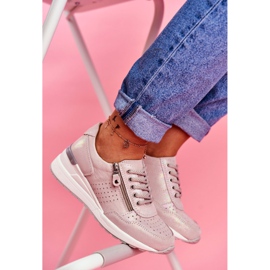 Vinceza Scarpe Sportive da donna Sneakers Beige FT20-8675 Better Way 1