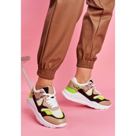 PS1 Scarpe Sportive da Donna Sneakers Bianco Freak bianca marrone multicolore 2