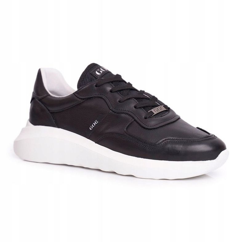 GOE Scarpe Sportive Uomo Pelle Nere FF1N3008 nero 1
