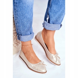 Ballerine da donna Sergio Leone Oro BL612 d'oro 2