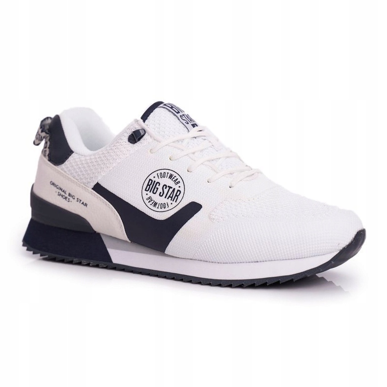 Scarpe Sportive Uomo Big Star Bianche FF174204 bianca 1