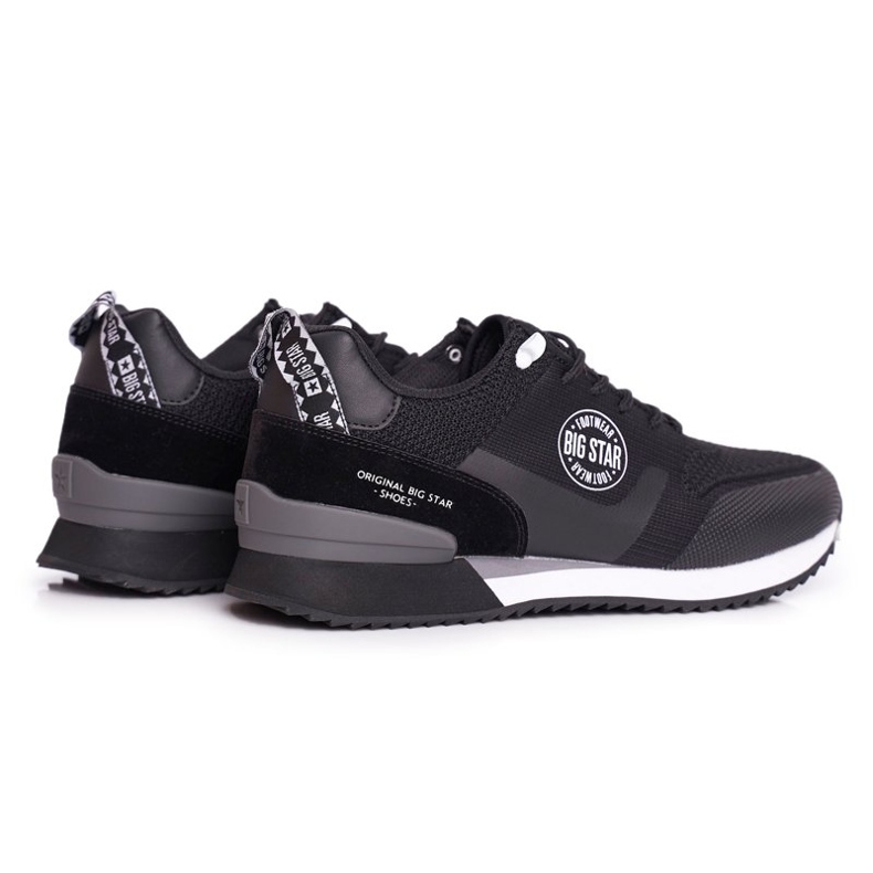 Scarpe Sportive Uomo Big Star Nere FF174206 nero 1