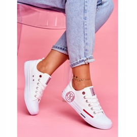 Sneakers Donna Cross Jeans Bianco FF2R4072C 2