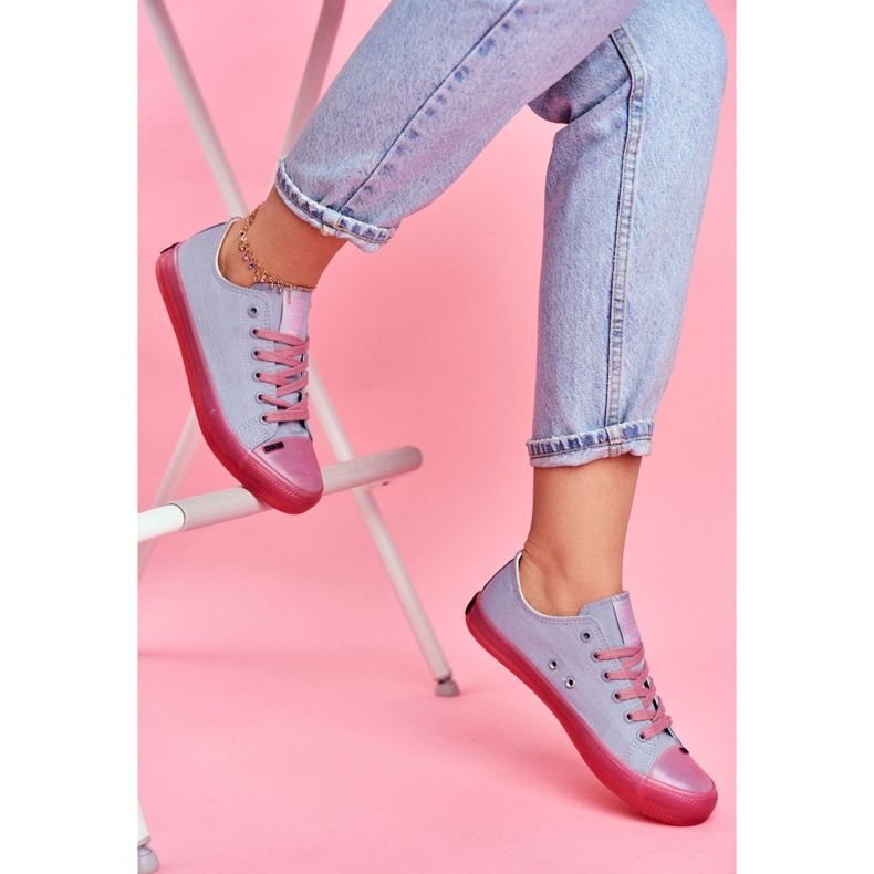 Sneakers da donna Big Star Blu Rosa FF274260 1