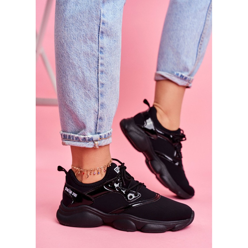 Scarpe Sportive da Donna Sneakers Big Star Nere FF274932 nero 2