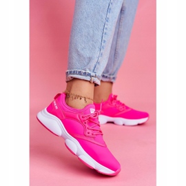 Scarpe Sportive da Donna Sneakers Big Star Neon Pink FF274931 rosa 1