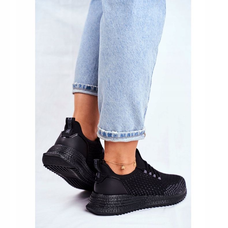 Scarpe Sportive da Donna Sneakers Big Star Nere FF274962 nero 2