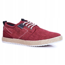 Sneakers Uomo Big Star Espadrillas Rosse FF174151 rosso 1