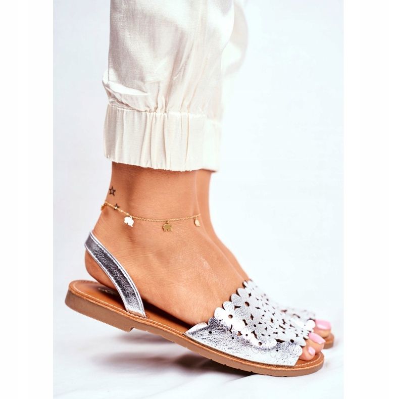 EVE Sandali Slip-On I Like Summer argento da donna d'argento 2
