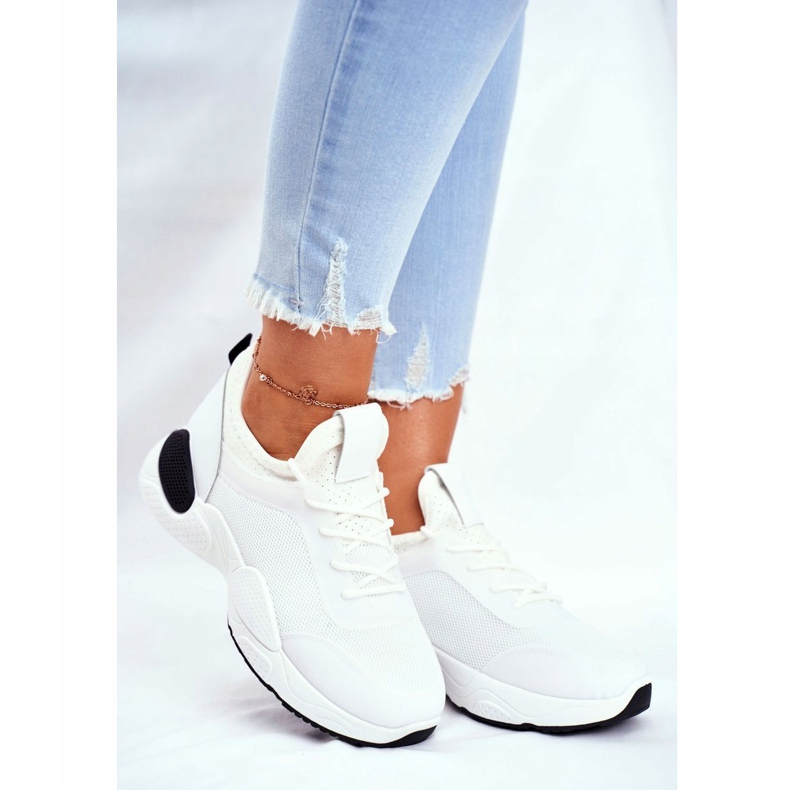 BUGO Scarpe Sportive da Donna Nere e Bianche Fellen bianca nero 1