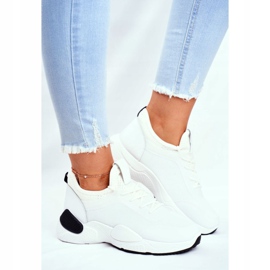 BUGO Scarpe Sportive da Donna Nere e Bianche Fellen bianco nero 2