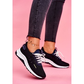 BUGO Scarpe Sportive Donna Sneakers Nere Pamela nero 1