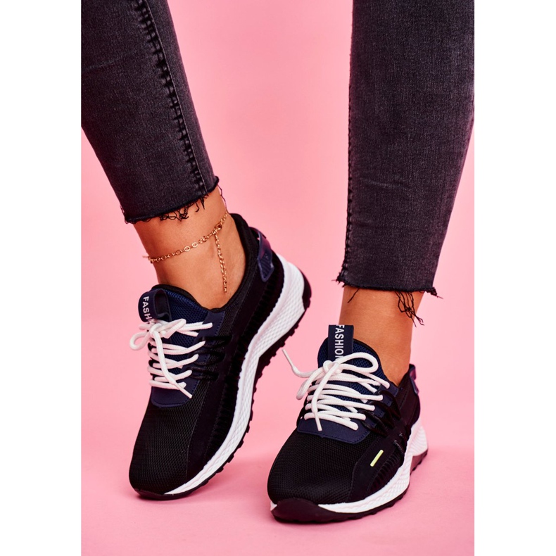 BUGO Scarpe Sportive Donna Sneakers Nere Pamela nero 2