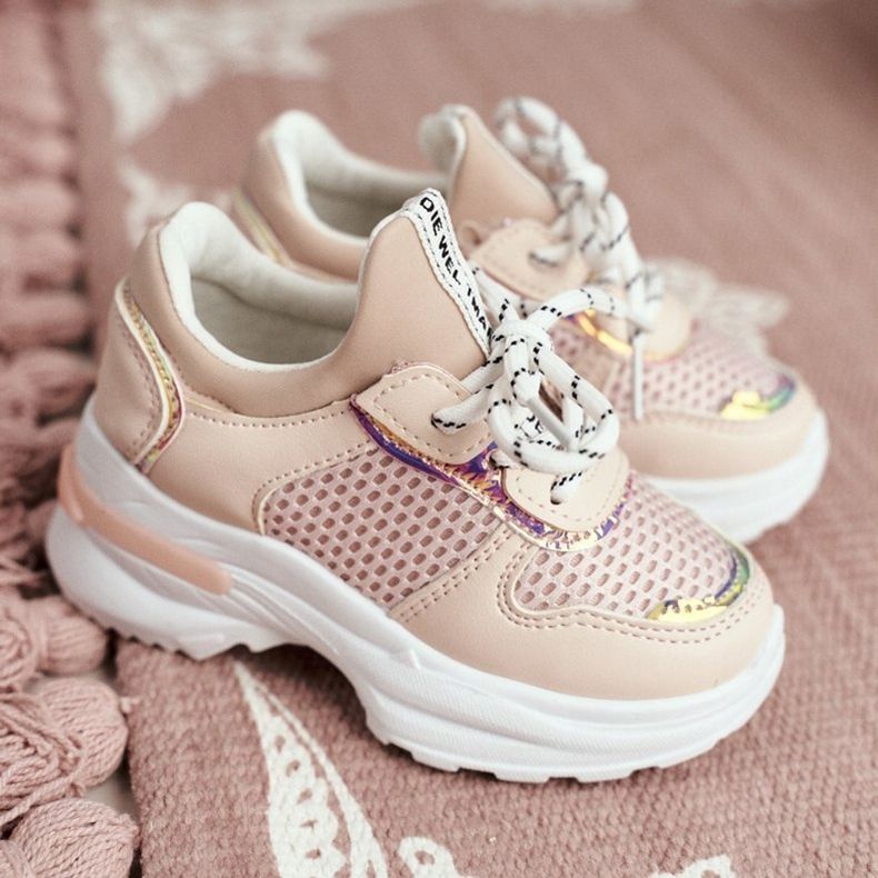 FRROCK Scarpe sportive per bambini Matylda rosa 1