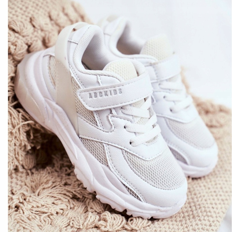 Scarpe Sportive Bambini Bianche Abckids B933204077 bianca 1