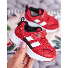 Scarpe sportive per bambini rosse ABCKIDS B933104083 rosso 2