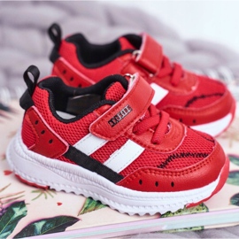 Scarpe sportive per bambini rosse ABCKIDS B933104083 rosso 1