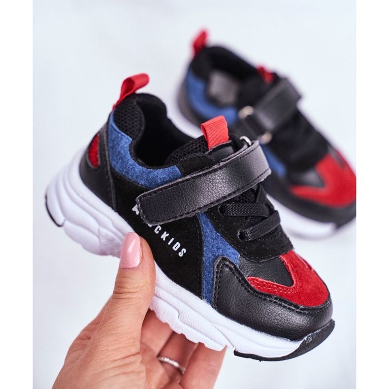 ABCKIDS Scarpe sportive per bambini blu nera e blu Abcids B932104063 nero 2