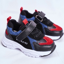 ABCKIDS Scarpe sportive per bambini blu nera e blu Abcids B932104063 nero 1