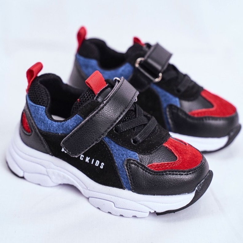 ABCKIDS Scarpe sportive per bambini blu nera e blu Abcids B932104063 nero 1