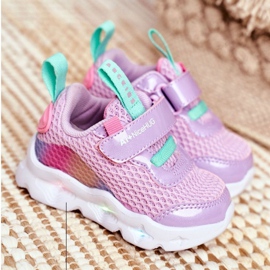 Scarpe Sportive Bambino Shining Violet ABCKIDS B011105220 viola 1