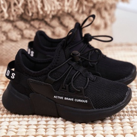 Scarpe Sportive Bambino Nere Youth ABCKIDS B012210073 nero 1