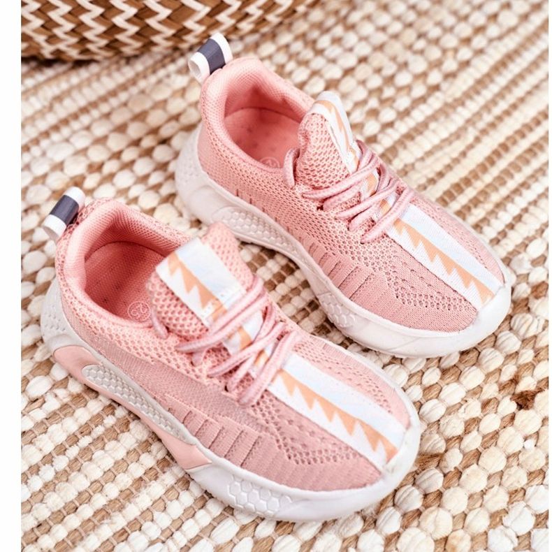 FRROCK Scarpe Sportive per Bambini Punto Rosa 2