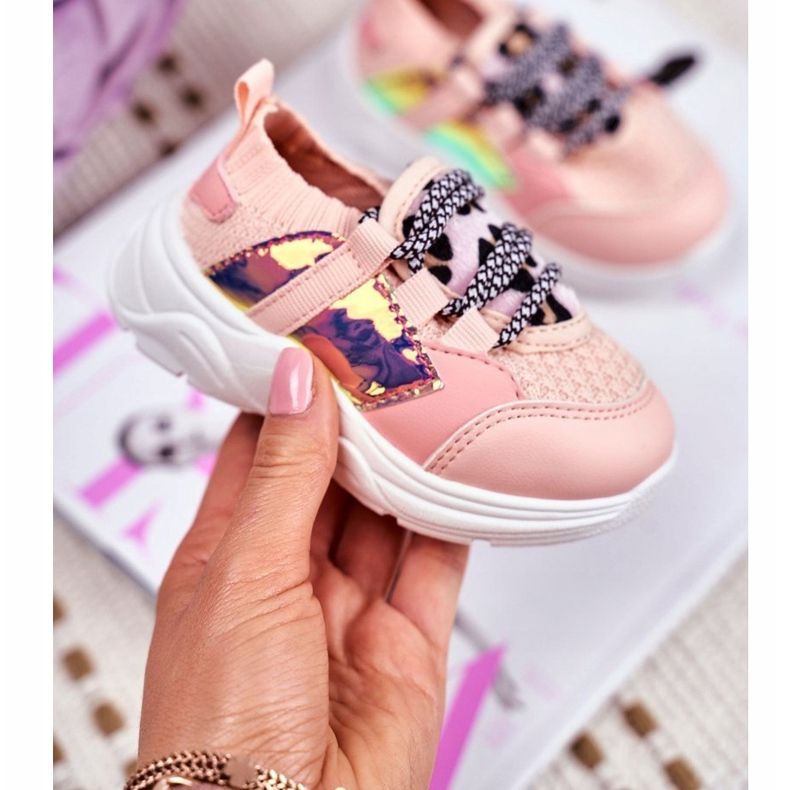 FRROCK Scarpe sportive Velma rosa per bambini 1