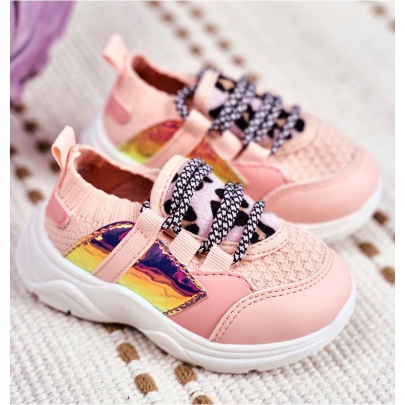 FRROCK Scarpe sportive Velma rosa per bambini 2