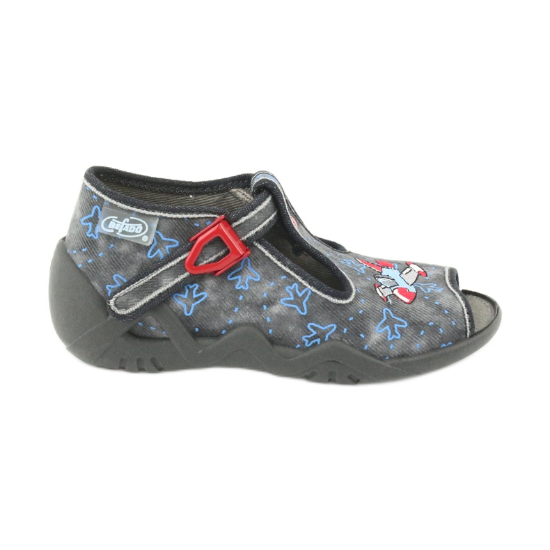 Scarpe per bambini Befado 217P099 grigio multicolore 1