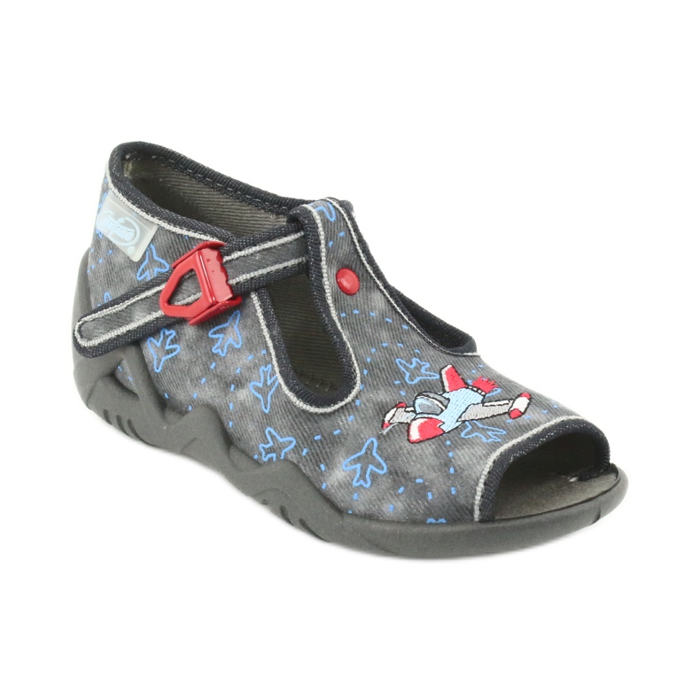Scarpe per bambini Befado 217P099 grigio multicolore 2