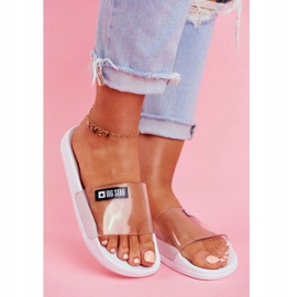 Ciabatte Donna Big Star Bianco Trasparente DD274A258 bianca 1
