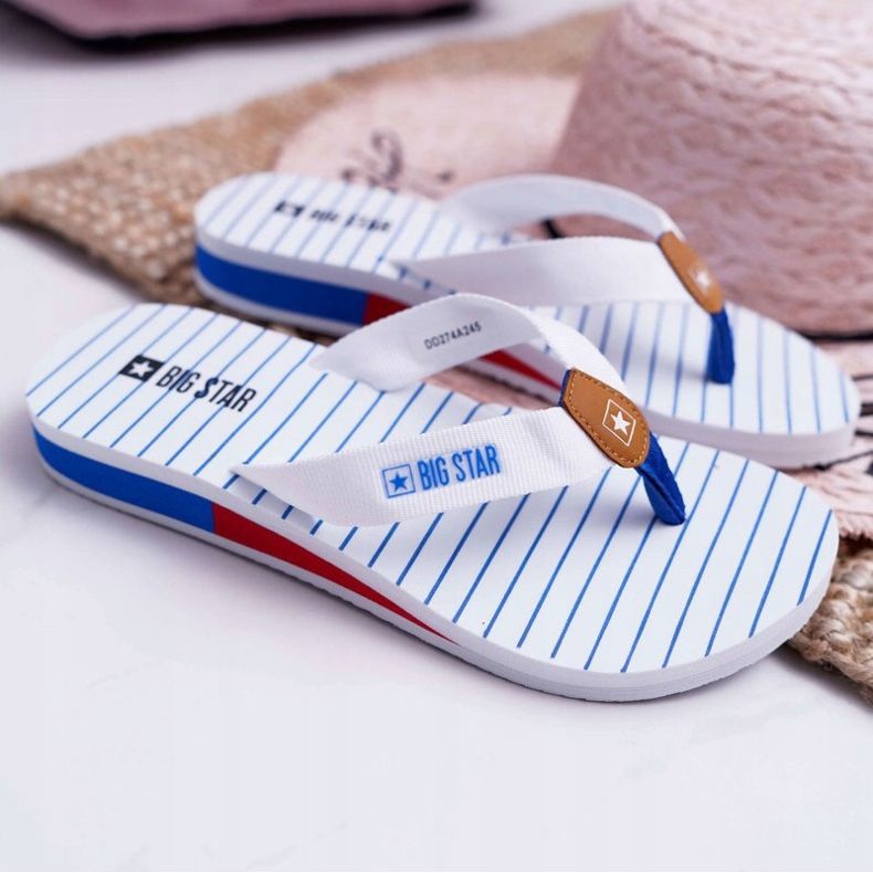 Ciabatte Donna Infradito Big Star Bianco DD274A245 1