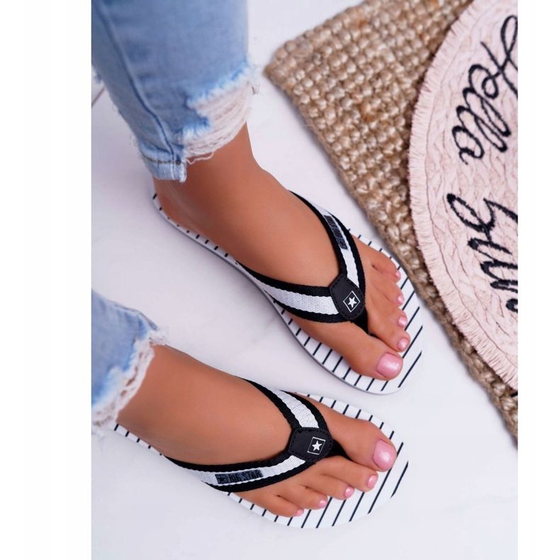 Ciabatte Donna Infradito Big Star Nero DD274A251 2