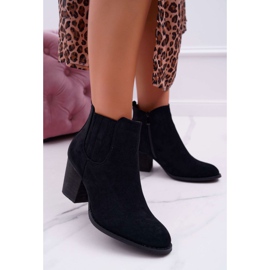 FRID Stivali Donna Con Tacco Alto Camoscio Nero Gomen 1