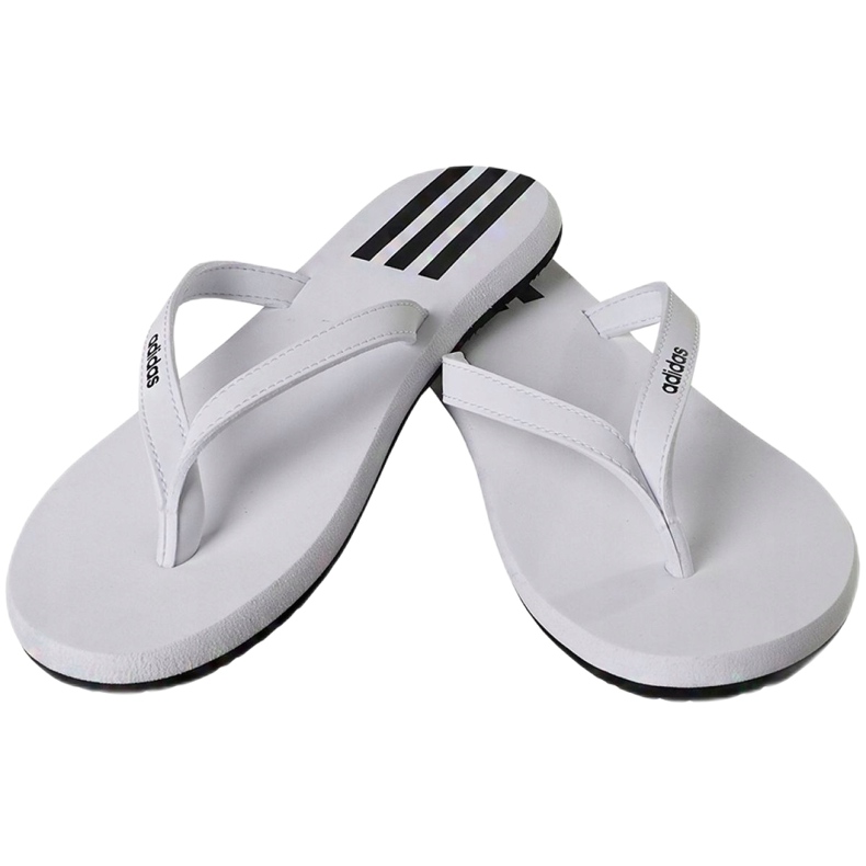 Adidas Eezay Infradito Donne EG2038 bianca nero 2