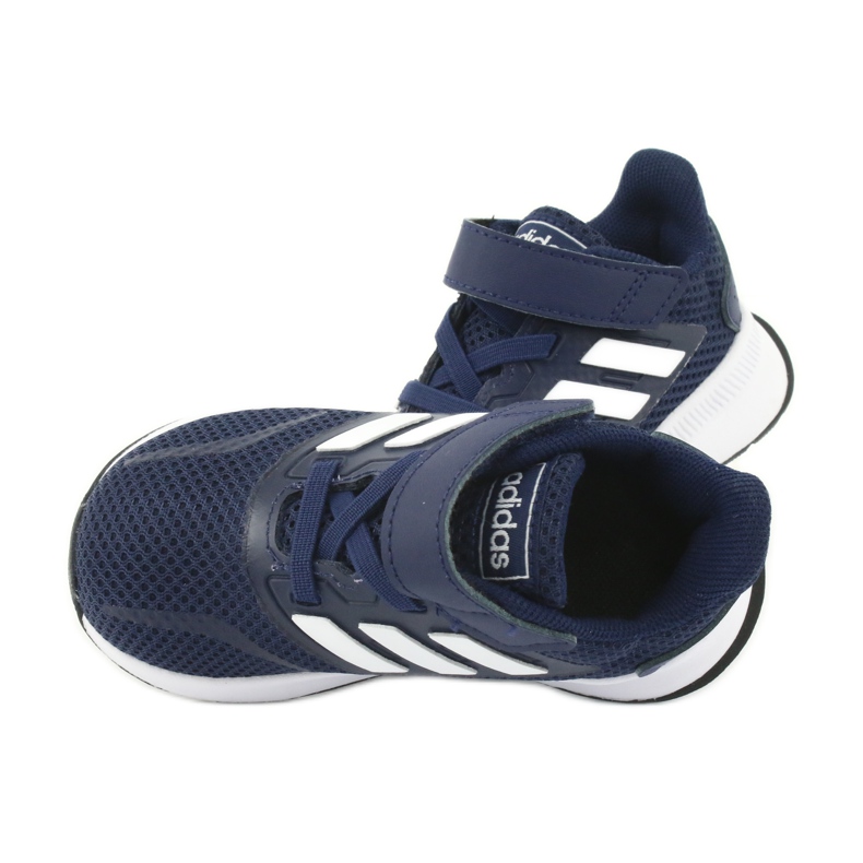 Scarpe Adidas Runfalcon I Jr EG6153 bianco blu navy 5